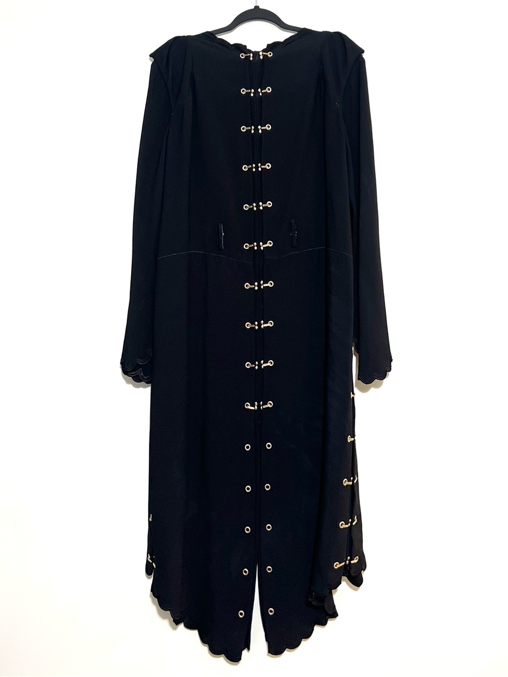 Antonio Berardi Couture (PF16) Black & Gold Duster